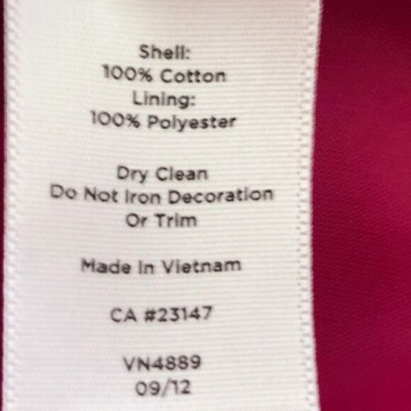 TALBOTS Gold Button Accent A Line Skirt with Pockets Lined 10P - Picture 14 of 15